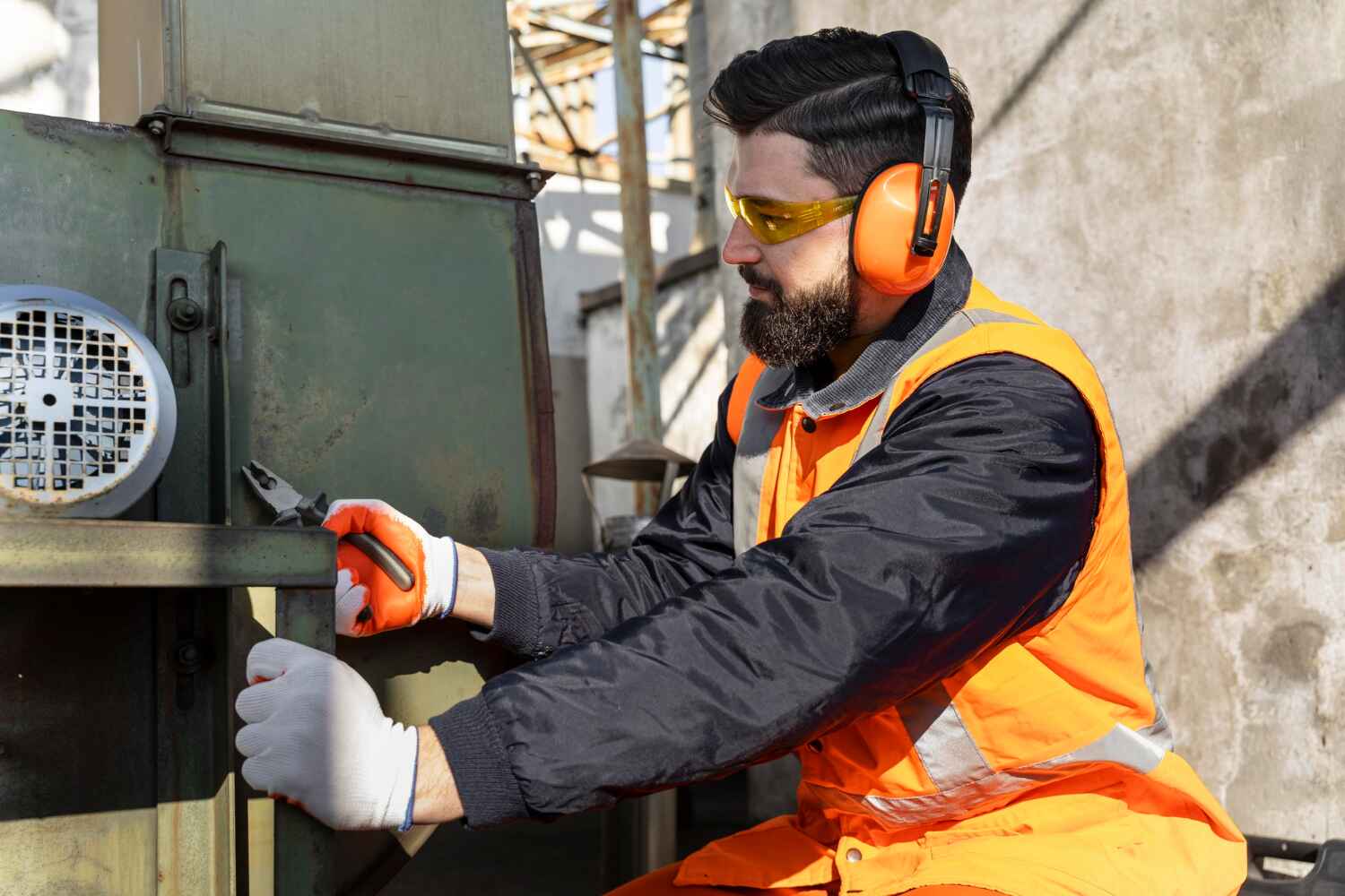 Air quality test in Garretson, SD